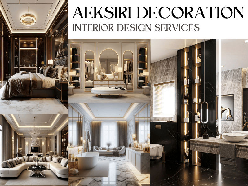 รับเหมาตกแต่งภายในบ้านหรู